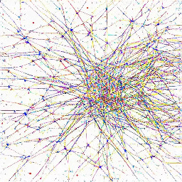 network made by hand, one object, one color, white background, drawing by human easily